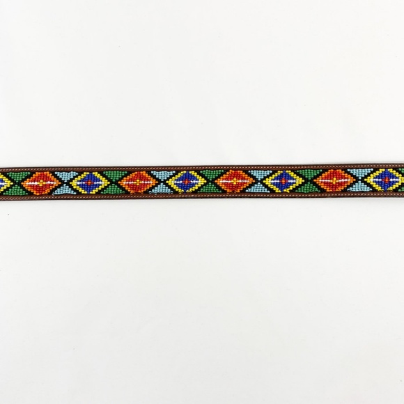 beaded western belt